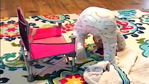 learning how to sit
