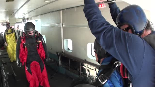 100-Year-Old Man Skydives for Birthday