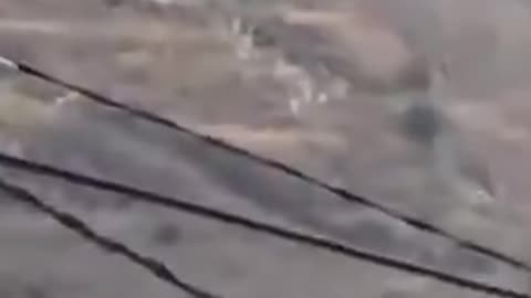 Hezbollah munition cache hit by an Israeli airstrike cooks rockets off.mp4