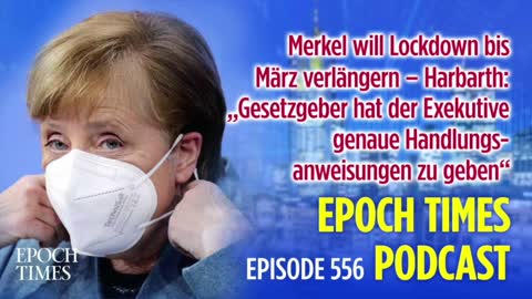Merkel will Lockdown bis März verlängern
