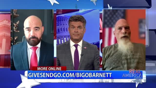 REAL AMERICA - Dan Ball W/ Richard Barnett & Joseph McBride, January 6th Defendant Speaks, 7/21/22