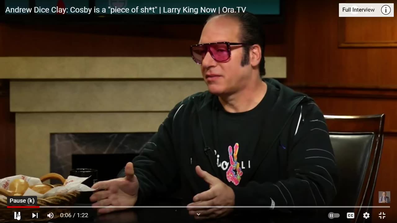 Matrix Attack on Andrew Dice Clay by Agent Larry King needing to say Rape