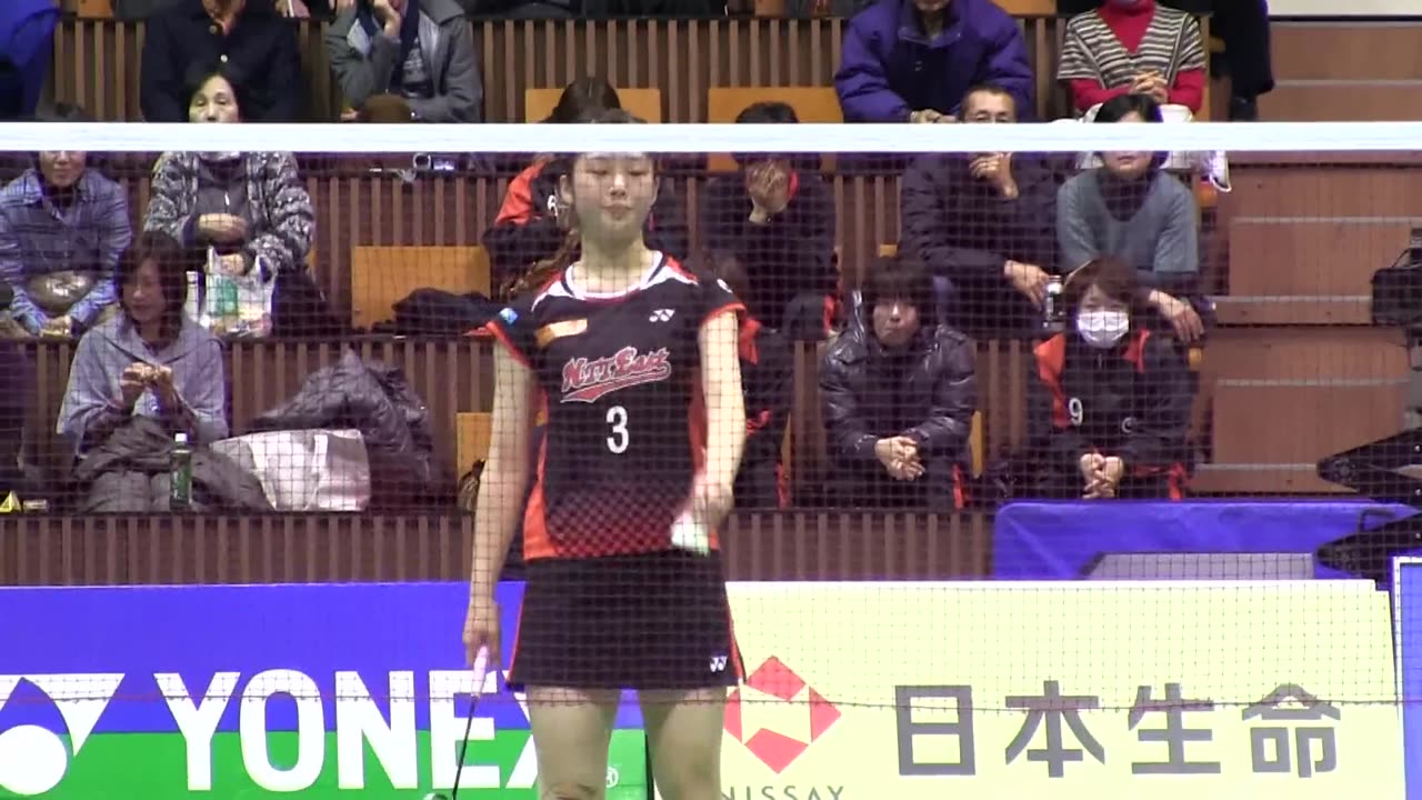 Badminton 三谷美菜津 × 奥原希望 全日本総合ﾊﾞﾄﾞﾐﾝﾄﾝ2012-1208