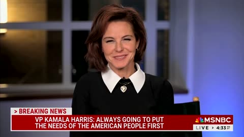 Ruhle asked Harris to name the last big "gut decision" she made.