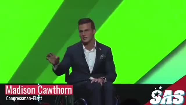 Madison Cawthorn speech at SAS Convention