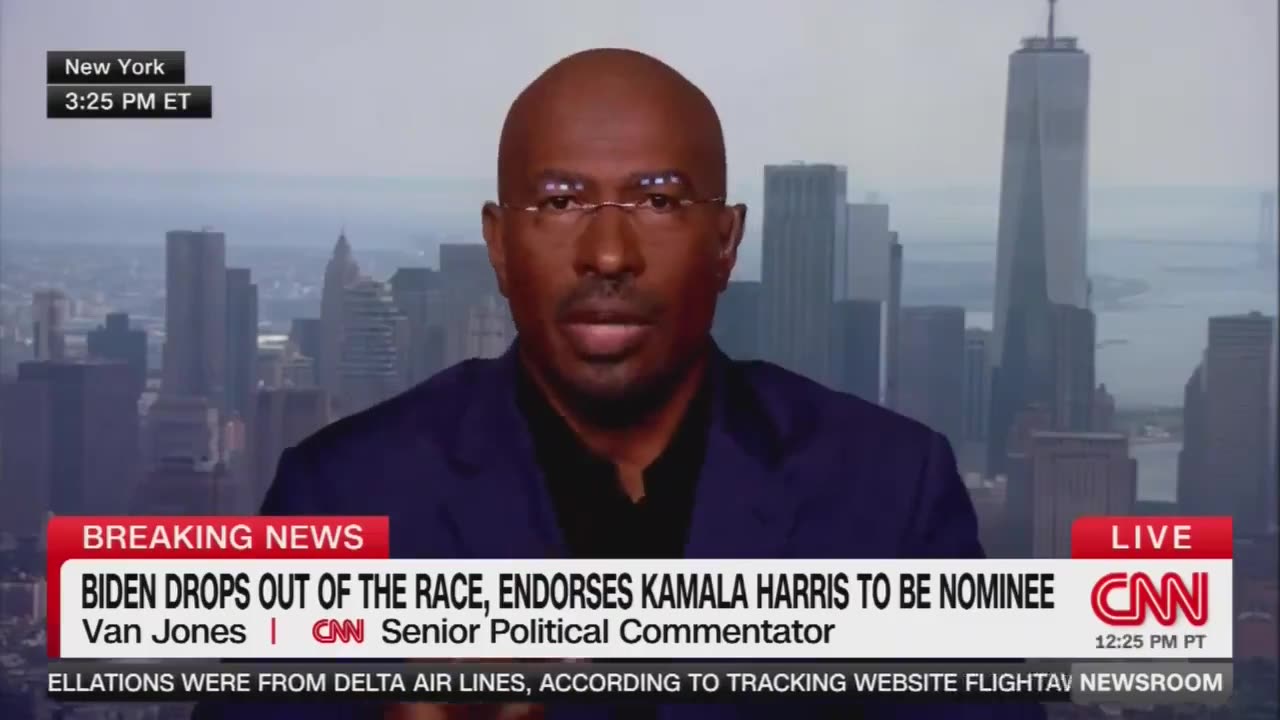 CNN Host CRIES After Biden Drops Out