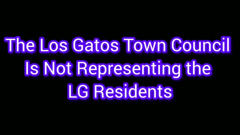 Silicon Valley, Los Gatos. One More Unhappy Resident.