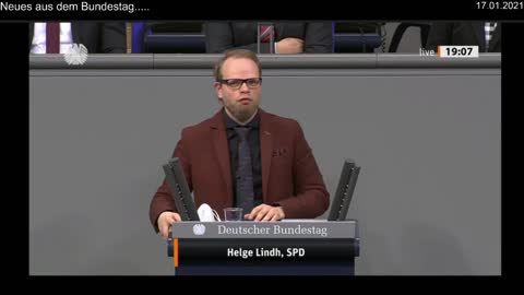 Büttenrede des Helge Lindh SPD im Bundestag