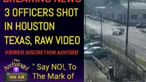 Breaking News, Raw Video, 3 officers shot in Houston Texas