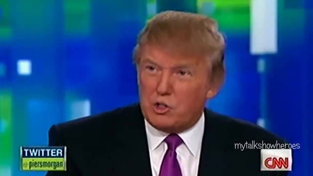 TRUMP on 'PIERS MORGAN LIVE'- 2011