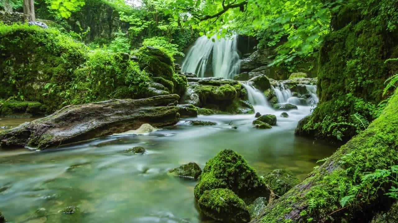 1 hour Relaxation Music with Waterfalls - Relax your Mind