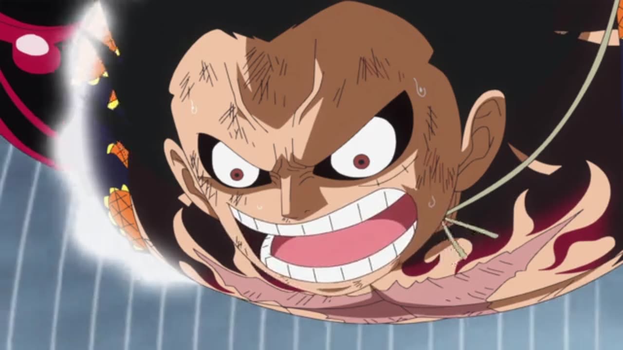 One piece luffy vs doflamingo | luffy 4th gear