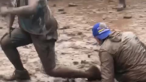 Festival Mud Wrestling