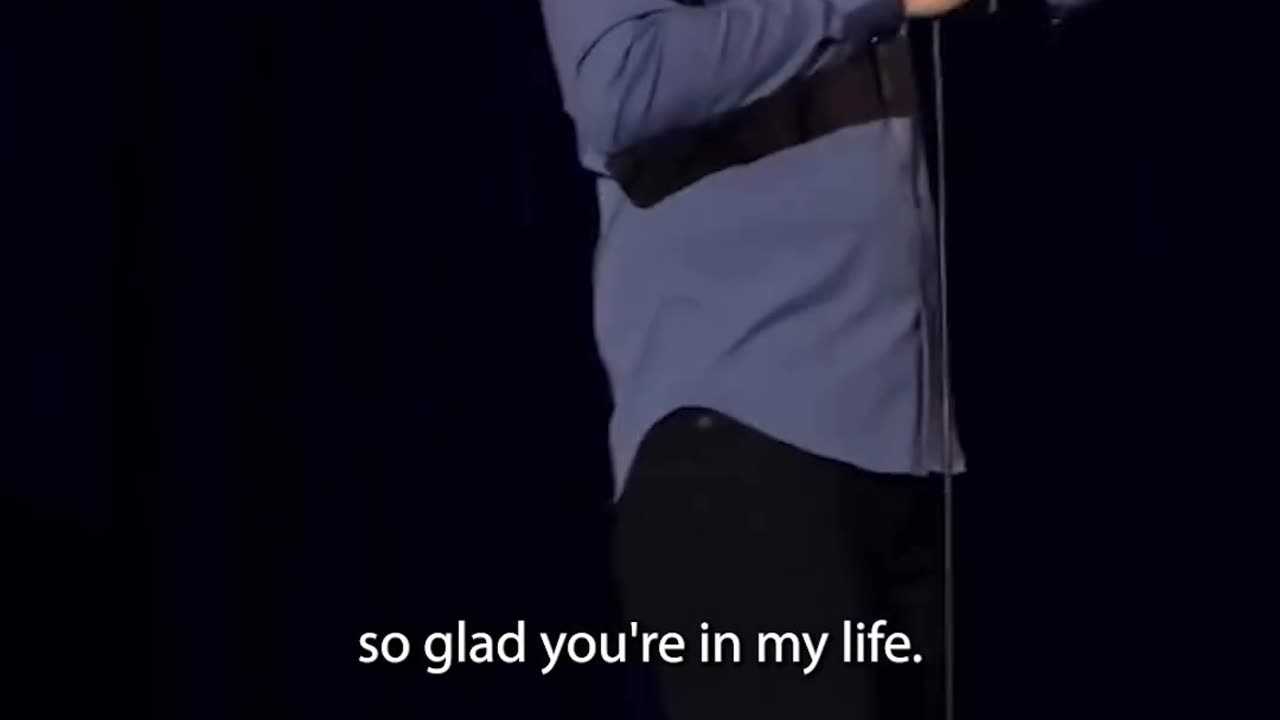 Bill Burr considers taking a bath