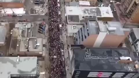 Is this what you call a small fringe, Trudeau? Calgary protests for liberty!