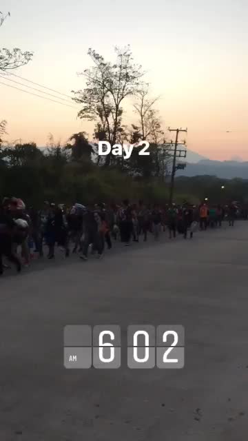 Huge Caravan Of Central Americans Is Headed For The US