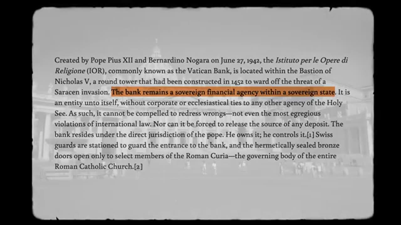 The most secret bank in the world Abundantia