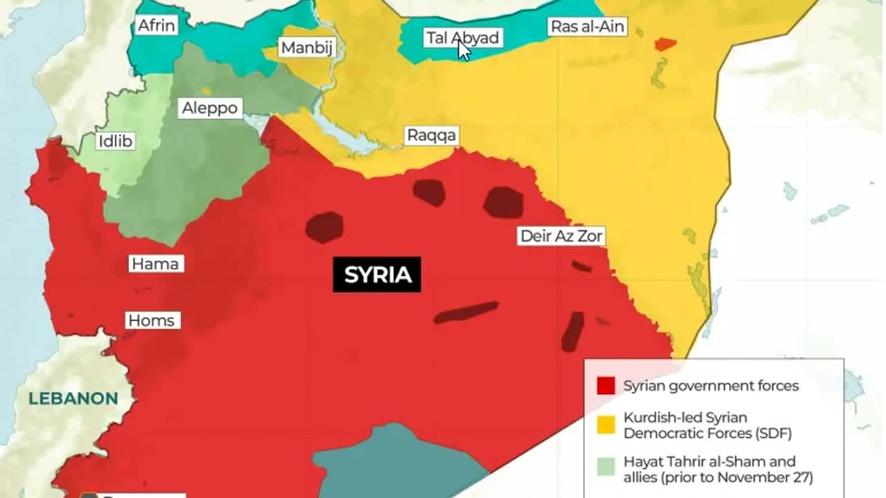 Syrian Rebels attack Homos, Tartus, move torward Damascus, Turkey invasion after Trump enters office