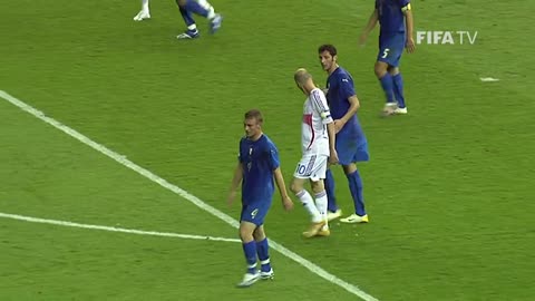 Zinedine Zidane’s headbutt on Marco Materazzi | Germany 2006 | FIFA World Cup