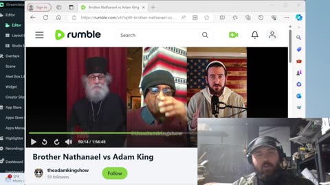 Brother Nathaniel vs Adam King Reaction Part Two