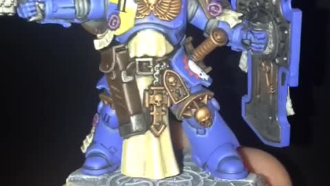 Warhammer 40k painted ultramarine 1