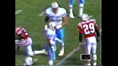 1991-09-22 Houston Oilers vs New England Patriots