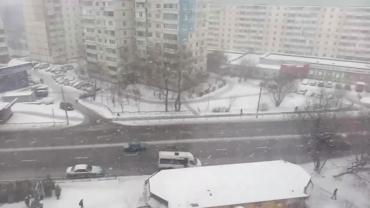 Beautiful snow