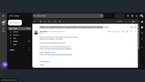 I Want To Create Udemy Courses With YouTube Channel Creators