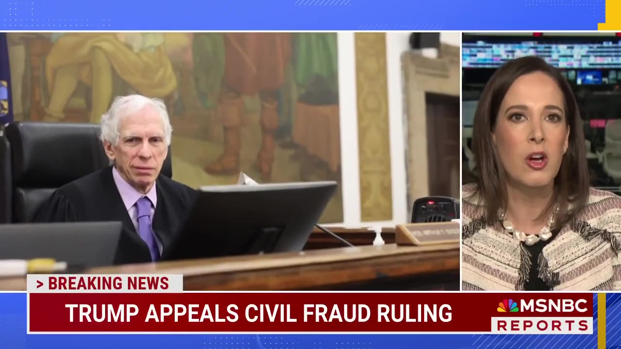 BREAKING- Trump appeals ruling in New York civil fraud case