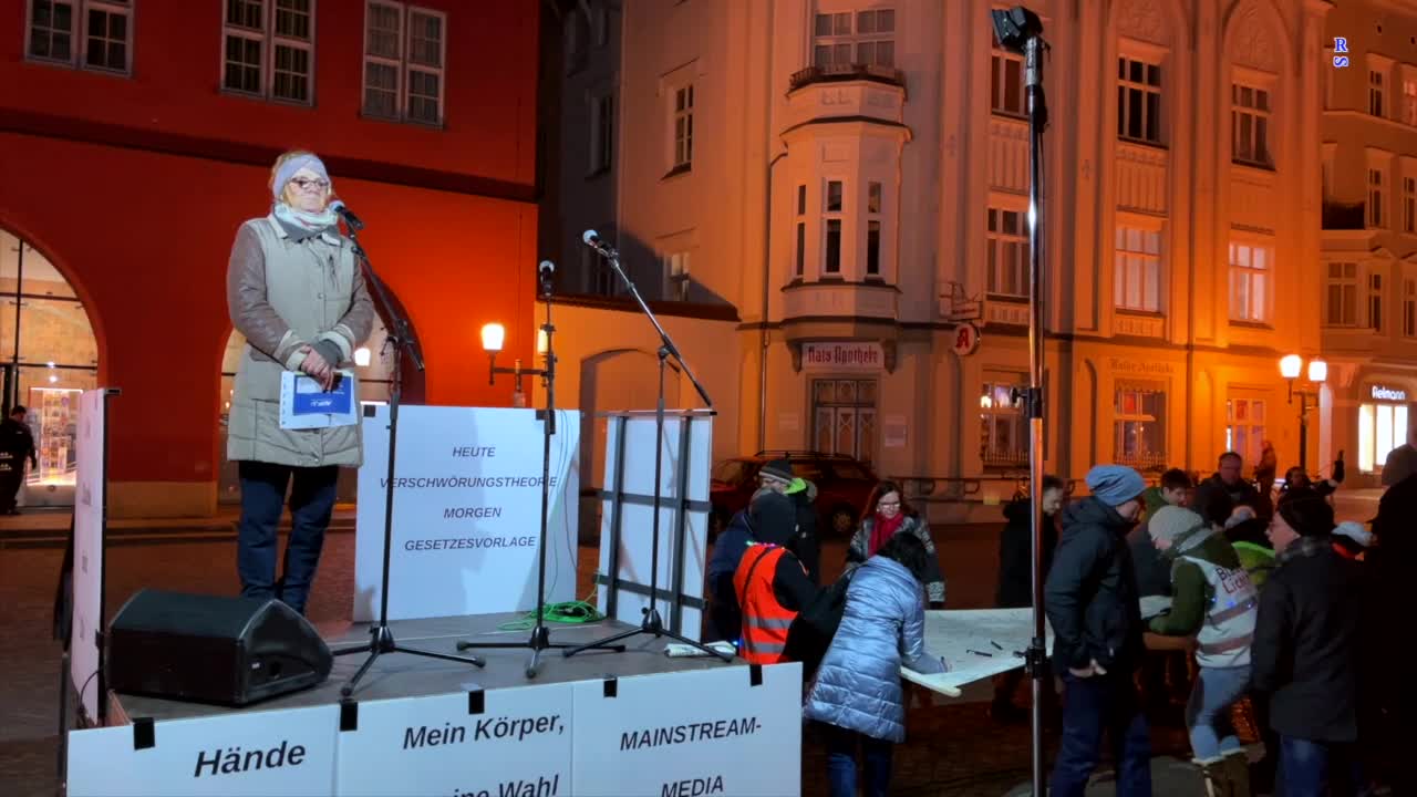 Greifswald - Redebeitrag von Ina 07-03-2022