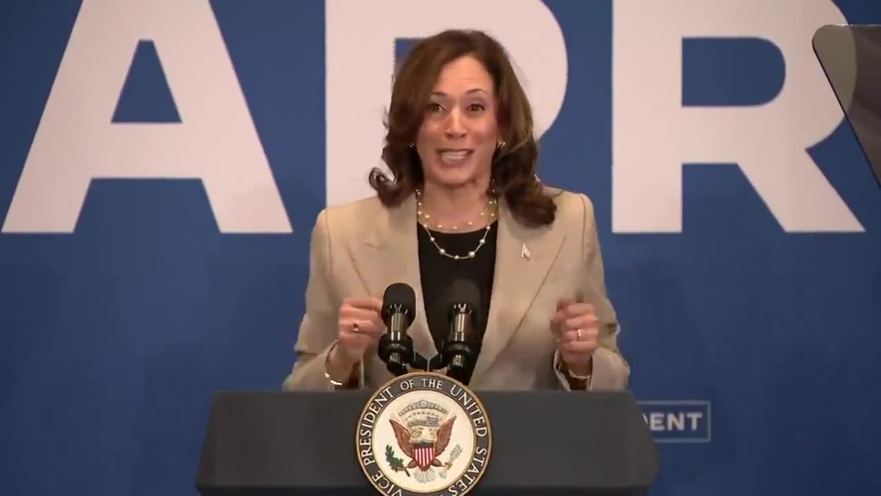 Kamala Harris “We too busy watchin’ what you doin’ to hear what you’re sayin’”