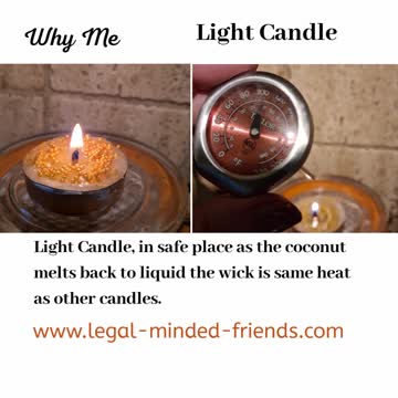Why Me - Make a Relaxing Coconut Oil Candle