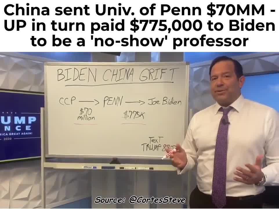 Biden paid by china again