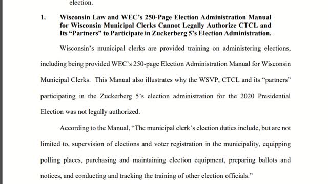 Trump won WI, Evidence from the Office of the Special Counsel. It moves fast, please pause to read