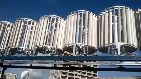 6 wind turbine axis vertical 1 generator