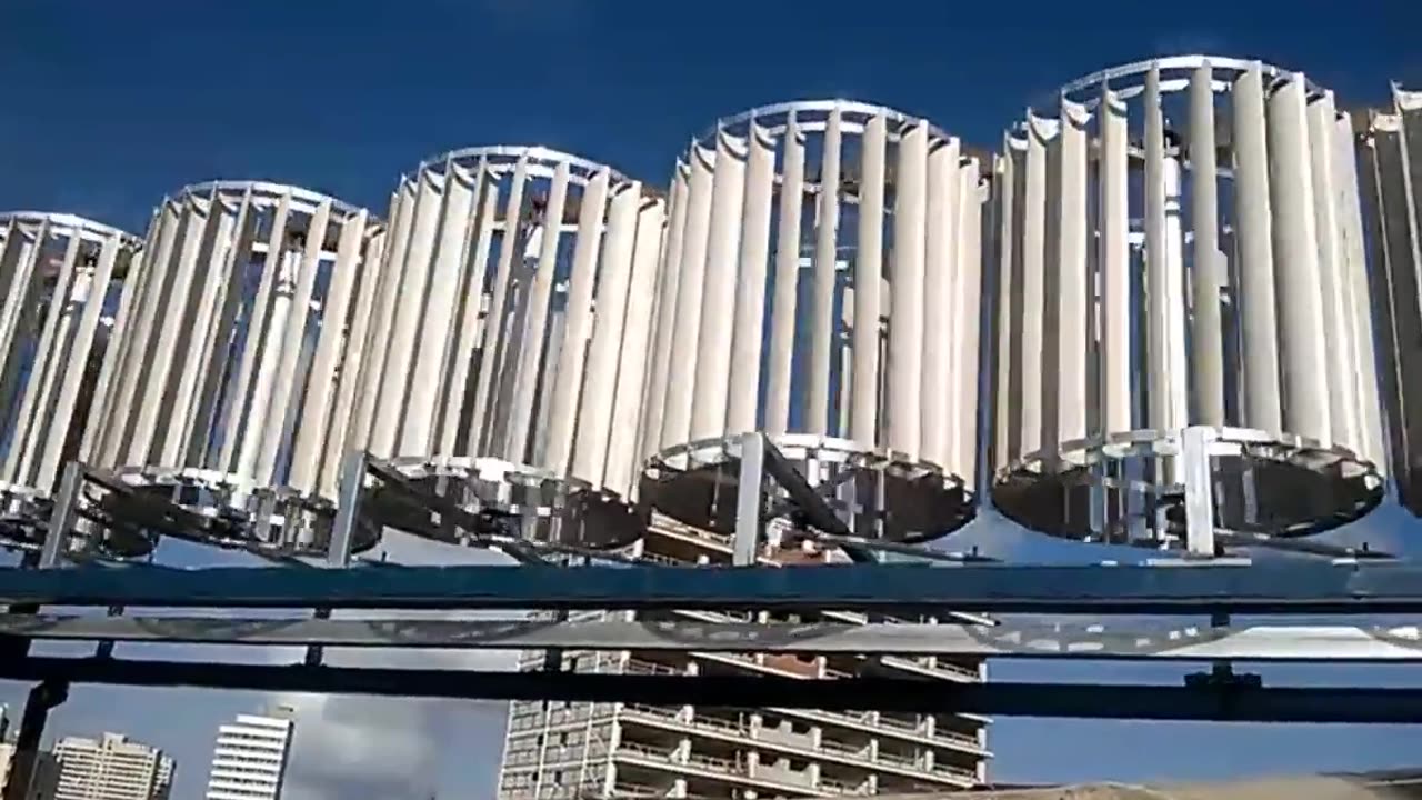 6 wind turbine axis vertical 1 generator