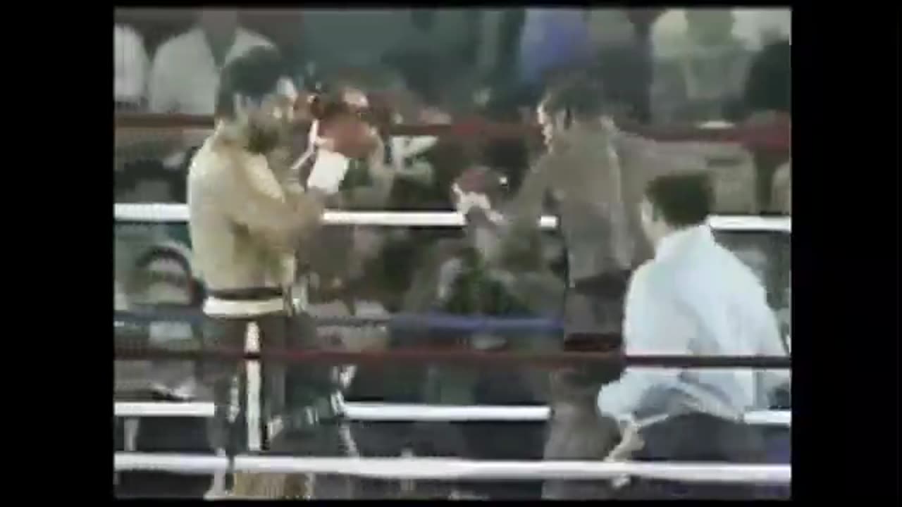 Iran Barkley vs Roberto Duran Feb 24 1989