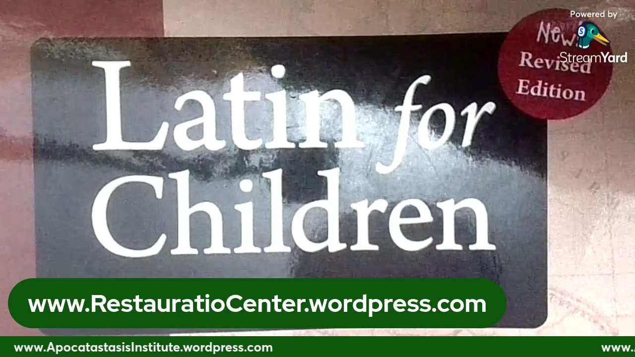 "Latin For Children": Chapter 8