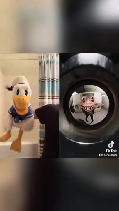 Donald Duck is nervous #shorts