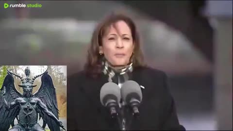 Kamala Harris_ The nonsensical gibbering Baphomet personified