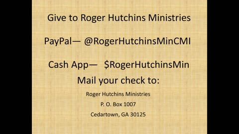 Roger Hutchins Ministries