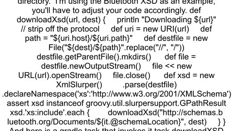 How to download XSD schema with all imports in linux