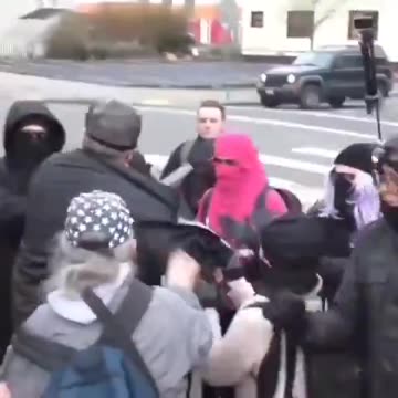 ANTIFA Getting Clobbered on the Streets.mp4