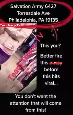 Salvation army security drags child from her hood for not covering her nose