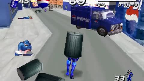 Pepsiman Gameplay (Final Stage) [PSX]