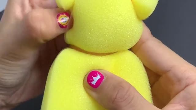 Make a sponge bear