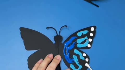 Paper Butterfly Making Process