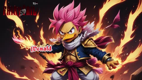 [Donald Duck sings/AI Cover] Fairy tail (2014) Opening 1/15 BoA - MASAYUME CHASING