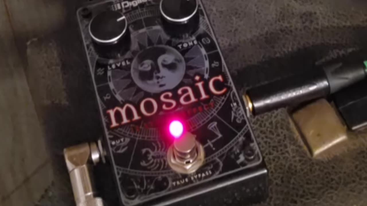 Mosaic effect pedal sound demonstration.