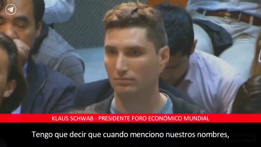 Klaus Schwab se enorgullece de la penetración